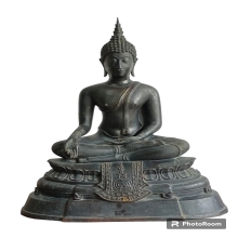 พระบูชาปางประทานพร วัดพิกุลทอง​ ปี2512​