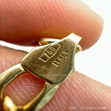 สร้อย18k ลาย3-1นิยม งานตัน สวมหัวได้ น้ำหนัก 28กรัม