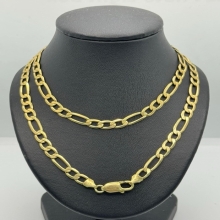สร้อย18k ลาย3-1นิยม งานตัน สวมหัวได้ น้ำหนัก 28กรัม