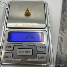 พระแก้วมรกต วัดบวรนิเวศวิหาร เนื้อทองคำ น้ำหนัก 2.6 1