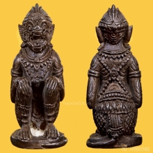 หนุมานเนื้อนวะโลหะ หลวงหลวงปู่ทิม วัดละหารไร่ สวยแชมป์ 3