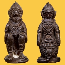 หนุมานเนื้อนวะโลหะ หลวงหลวงปู่ทิม วัดละหารไร่ สวยแชมป์ 3