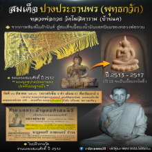 สมเด็จพุทธกวัก หลวงพ่อกวย วัดโฆสิตาราม