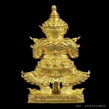 รูปหล่อท้าวเวสสุวรรณ พระครูอาคม รุ่นอุดมทรัพย์เพิ่มพูนปี2564