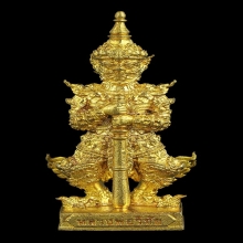 รูปหล่อท้าวเวสสุวรรณ พระครูอาคม รุ่นอุดมทรัพย์เพิ่มพูนปี2564