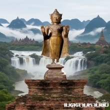 พระพุทธรูป สมัยอยุธยา ทรงเครื่องน้อย ราชวงศ์สุพรรณภูมิ เดิม 