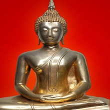 พระประธาน ยิ้มรับฟ้าอนุสรณ์ 108 ปี สมเด็จโต วัดระฆังฯ