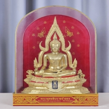 พระพุทธชินราช ปฏิสังขรณ์ ปี 2530 หน้าตัก 5.9 นิ้ว กะไหล่ทอง