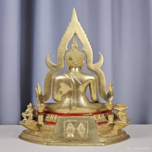 พระพุทธชินราช ปฏิสังขรณ์ ปี 2530 หน้าตัก 5.9 นิ้ว กะไหล่ทอง