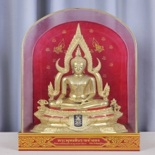 พระพุทธชินราช ปฏิสังขรณ์ ปี 2530 หน้าตัก 5.9 นิ้ว กะไหล่ทอง