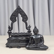 พระพิลาสพลาภรณ์ปฏิมา วัดอินทรวิหาร ปี 2521 5 นิ้ว รมดำ หายาก