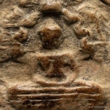 พระนาคปรก ซุ้มเถาวัลย์ กรุเขาสะพรึง ลพบุรี เนื้อดิน
