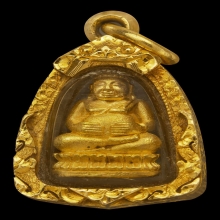 พระสังกัจจายน์หลวงพ่อแพ วัดพิกุลทอง(เนื้อทองคำ)