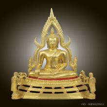 พระพุทธชินราช วัดท่ามะปราง ปี 2516 หน้าตัก 5.9 นิ้ว 
