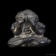 พระปิดตายันต์ยุ่ง หลวงพ่อแช่ม เนื้อโลหะผสม