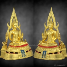 พระพุทธชินราช วัดนางพญา ปี 2519 หน้าตัก 5 นิ้ว ปิดทอง