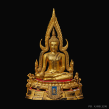 พระพุทธชินราช มาลาเบี่ยง วัดพระศรีรัตนมหาธาตุ ปี20