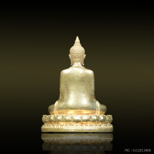 พระพุทธวัดป่าดานวิเวก กะไหล่ทอง สวยเดิม