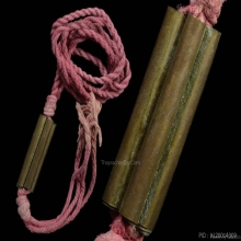 ตะกรุดจำปาสี่ต้นครูบาดวง ฐิตวโร วัดกู่ลายมือ