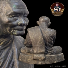พระบูชาฐานสูง หลวงปู่แหวน วัดดอยแม่ปั๋ง จ.เชียงใหม่ ปี17