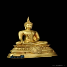 พระบูชา ภปร. ปี 2508 วัดบวรนิเวศ ปิดทอง สวยเดิมๆ