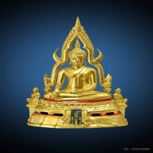 พระบูชาพระนางพญาซุ้มเรือนแก้วจำลอง วัดนางพญา พ.ศ.๒๕๑๙