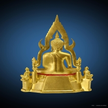 พระบูชาพระนางพญาซุ้มเรือนแก้วจำลอง วัดนางพญา พ.ศ.๒๕๑๙