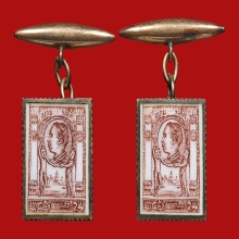 Cufflink King Rama V คัฟลิงค์ กระดุมข้อมือ สมัยรัชกาลที่5
