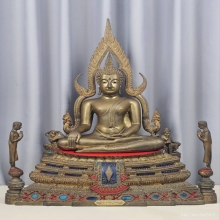พระพุทธชินราช รุ่น นะชาลีติ ปี 2550 หน้าตัก 12 นิ้ว ผิวขัด