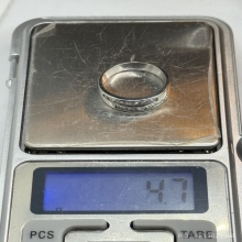 แหวนทองคำ18k เพชร3ตัง 16เม็ด รวม0.48ct น้ำหนัก4.7 กรัม