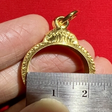 ตลับทองทรงกลม 2.0 cm.