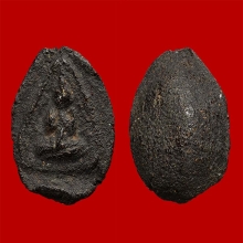 พระปิดตาหลวงพ่อผุด วัดวังเวียน จ.จันทบุรี เนื้อผงคลุกรัก