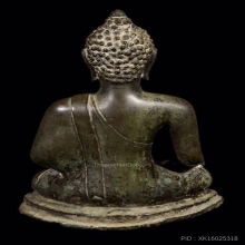 พระบูชาเชียงแสนยุคต้นๆเนื้อสำริด“หน้าตัก5 นิ้ว