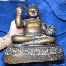 กุมารทองรุ่นเปิดโลกมหาเฮง ปี2546 หลวงพ่อดำ วัดสันติธรรม 
