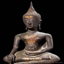 พระพุทธรูป สมัยสุโขทัย หมวดสกุลช่างกำแพงเพชร สวยเดิม