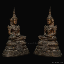 พระบูชาพระแก้วมรกต วัดพระแก้ว(จังหวัดเชียงราย) ปี21.