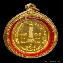 เหรียญเสด็จในกรมหลวงชุมพร รุ่นหลักเมืองชุมพร เนื้อทองคำ