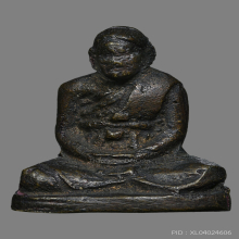หลวงปู่เอี่ยม วัดสะพานสูง รูปหล่อรุ่นแรก ตอกเอี่ยม ปี2500