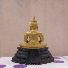 พระพุทธมหาธรรมราชา หน้าตัก 9 นิ้ว 2 ถอด วัดไตรภูมิ 