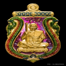 +บัตรสมาคม เสมาหลวงพ่อสุริยันต์ รุ่นของขวัญ นวะหน้ากากทองคำ