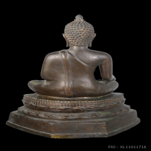 พระบูชาเชียงแสน ปี 2516 วัดคะตึกเชียงมั้น ลพ เกษม เขมโก