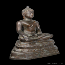 พระบูชาเชียงแสน ปี 2516 วัดคะตึกเชียงมั้น ลพ เกษม เขมโก