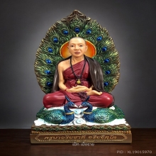 พระบูชารูปเหมือนครูบาอริยชาติ รุ่นแรก วัดแสงแก้วโพธิญาณ