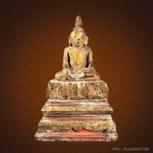 พระพุทธรูปไม้แกะขนาดจิ๋ว