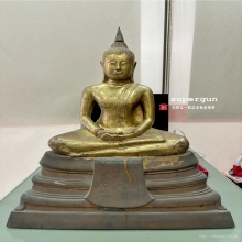 พระบูชาหลวงพ่อโสธร เนื้อทองเหลือง ขนาดหน้าตัก 12 นิ้ว