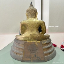 พระบูชาหลวงพ่อโสธร เนื้อทองเหลือง ขนาดหน้าตัก 12 นิ้ว
