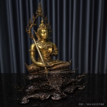 พระไพรศรพณ์ เนื้อทองเหลืองนอก