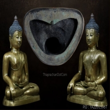 พระบูชาสมัยเชียงแสนสิงห์หนึ่ง ขนาดหน้าตัก 12นิ้ว