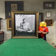 รูปถ่ายหลวงพ่อจง วัดหน้าต่างนอก ขนาด30