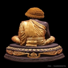 พระบูชา5นิ้ว หลวงปู่หมุน วัดบ้านจาน เนื้อเหล็กน้ำพี้ สภาพสวย